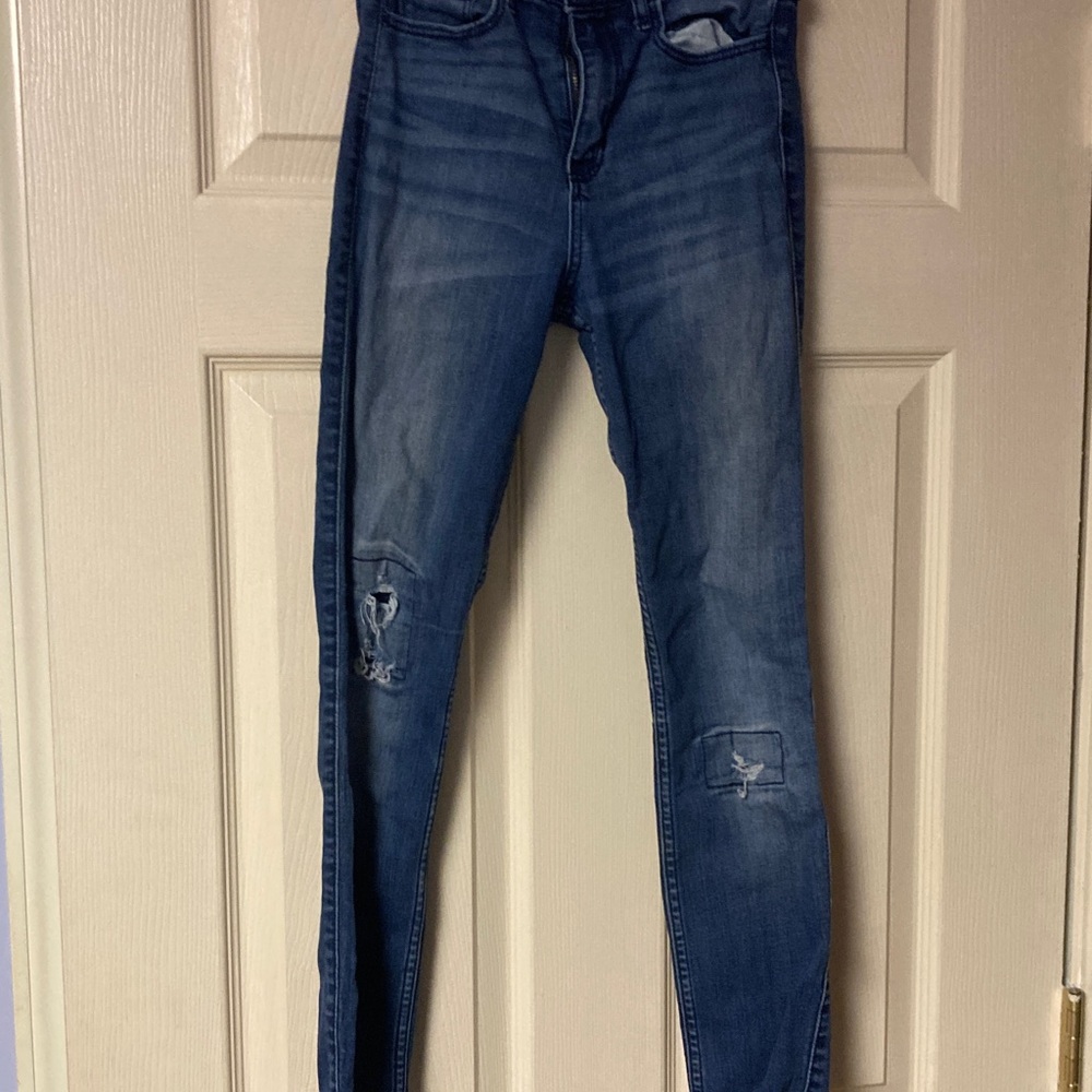 Hollister Dark Blue Skinny Jeans